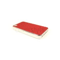 Custodia Con Brillanti Per IPhone 4/4S - Rosso