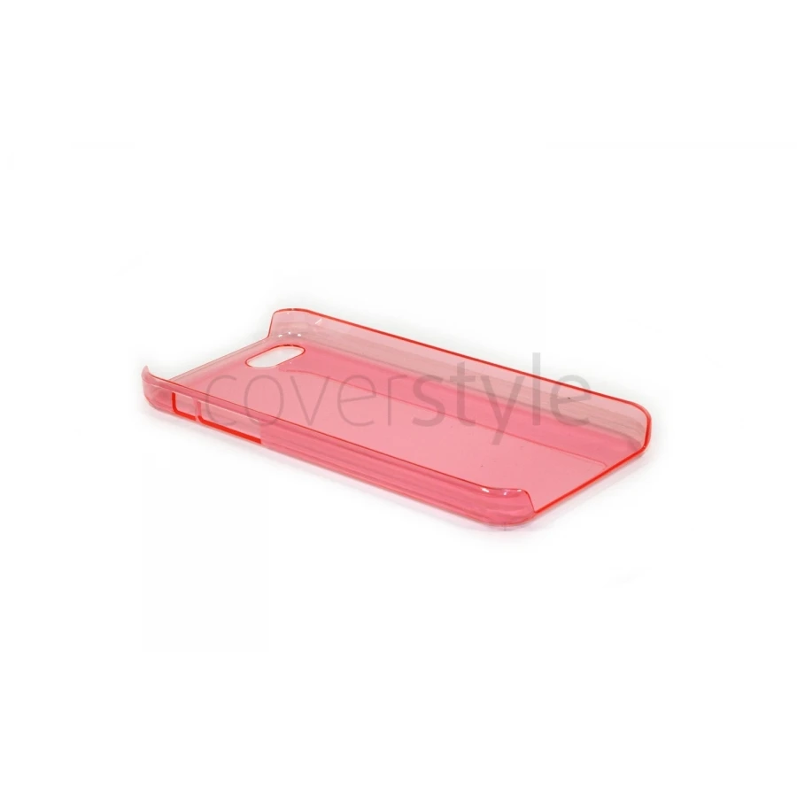 Custodia Crystal Ultra Sottile Trasparente Per IPhone 5C - Rosa 2 Custodia Crystal Ultra Sottile Trasparente Per IPhone 5C - Rosa - immagine 2