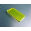 Custodia Flessibile Bordo Rinforzato Con Interno Trasparente Per IPhone 5/5S - Giallo