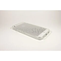 Custodia Flessibile Bordo Trasparente E Retro Opaco Per IPhone 5/5S