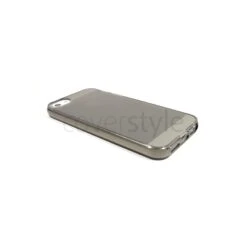 Custodia Flessibile Lucida Con Interno Opaco Per IPhone 5/5S - Nero