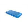 Custodia Flessibile Lucida Con Interno Trasparente Per IPhone 5/5S - Blu
