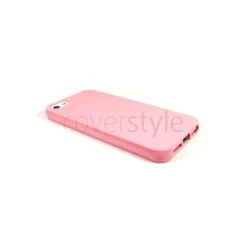 Custodia Flessibile Lucida Per IPhone 5/5S - Rosa
