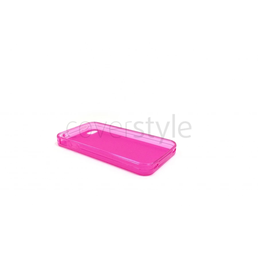 Custodia Flessibile Trasparente Anti-Polvere Per IPhone 4/4S - Rosa 2 Custodia Flessibile Trasparente Anti-Polvere Per IPhone 4/4S - Rosa - immagine 2
