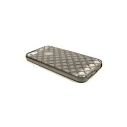 Custodia Rombi 3D Flessibile Trasparente - Nero -Cover Style Negozio custodia flessibile trasparente rombi 3d nero 2