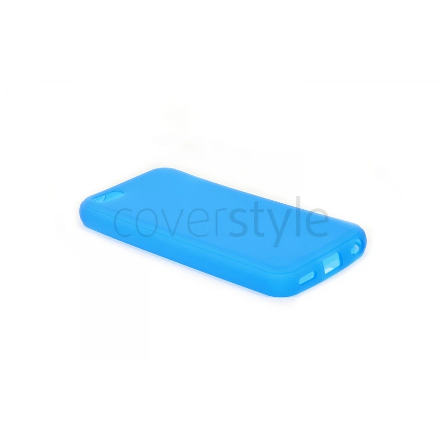 Custodia Flexi Matt Flessibile Opaca Per IPhone 5C - Blu 1 Custodia Flexi Matt Flessibile Opaca Per IPhone 5C - Blu