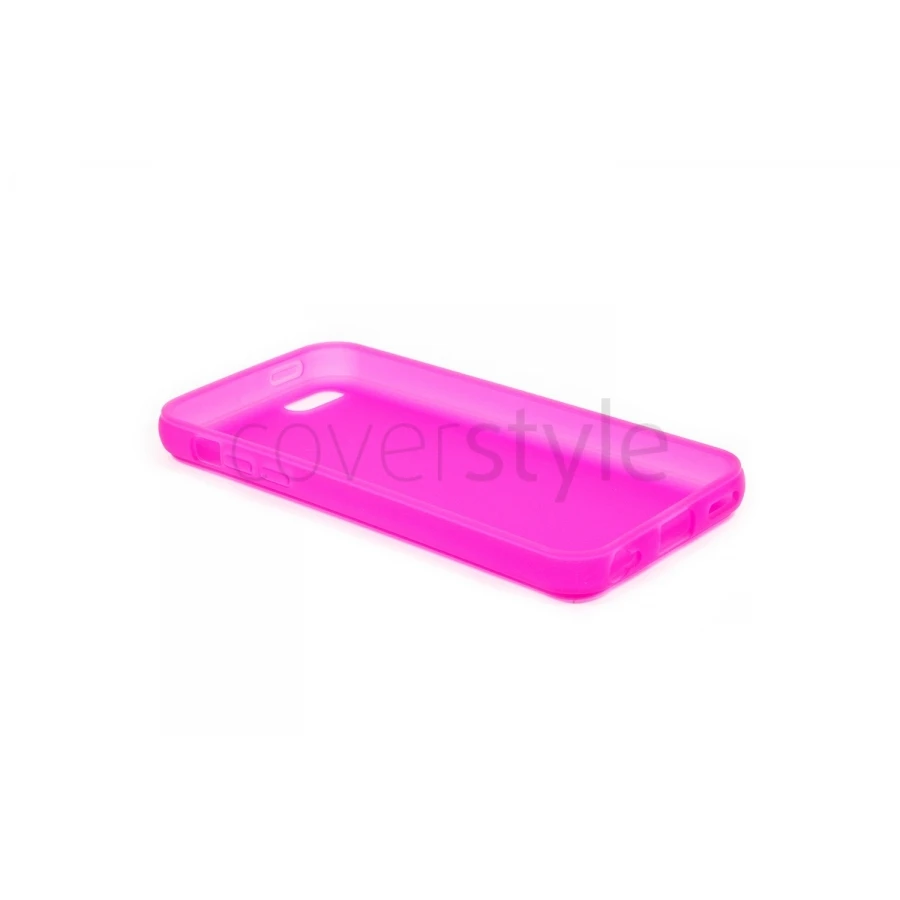 Custodia Flexi Matt Flessibile Opaca Per IPhone 5C - Rosa 2 Custodia Flexi Matt Flessibile Opaca Per IPhone 5C - Rosa - immagine 2
