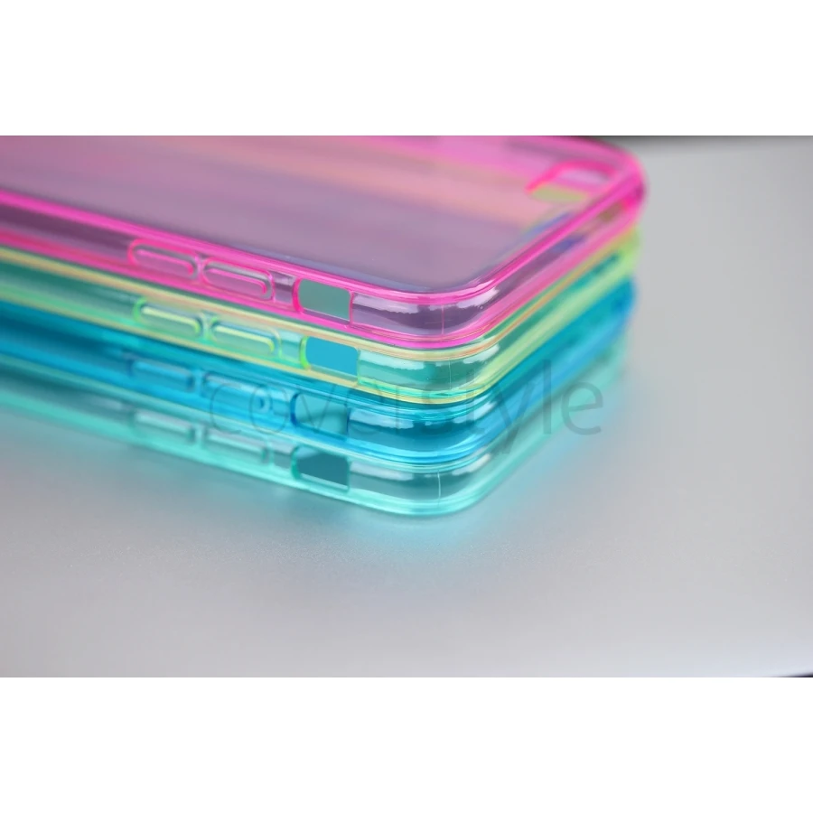 Custodia GlossyFlex Flessibile Per IPhone 6 (4.7") - Azzurro 2 Custodia GlossyFlex Flessibile Per IPhone 6 (4.7") - Azzurro - immagine 2