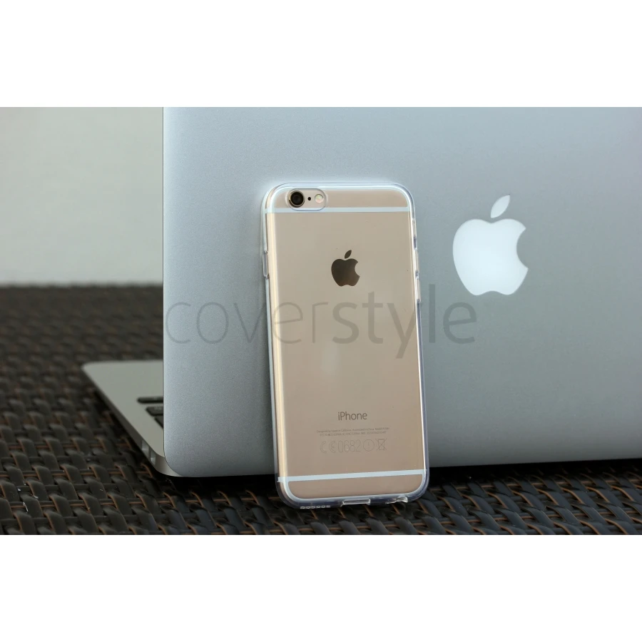 Custodia GlossyFlex Flessibile Per IPhone 6 (4.7") - Azzurro 4 Custodia GlossyFlex Flessibile Per IPhone 6 (4.7") - Azzurro - immagine 4