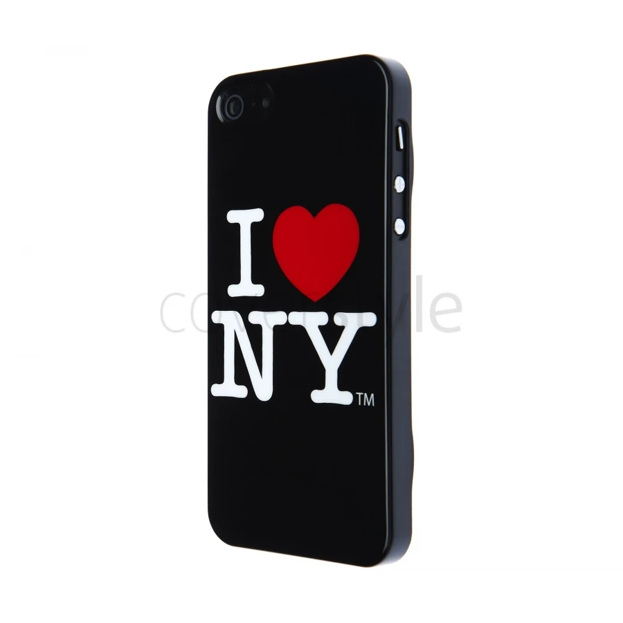 I♥NY - Custodia I LOVE NEW YORK Per IPhone 5 - Nero 1 I♥NY - Custodia I LOVE NEW YORK Per IPhone 5 - Nero