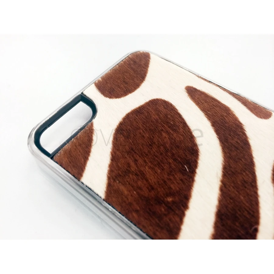 Custodia In Cavallino Per IPhone 5/5S - Giraffa 2 Custodia In Cavallino Per IPhone 5/5S - Giraffa - immagine 2