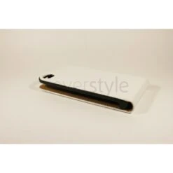 Custodia In Pelle Con Calamita - Bianco