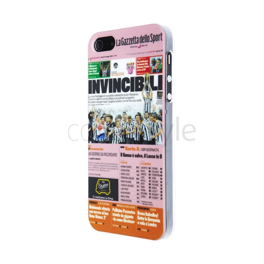 Custodia La Gazzetta Dello Sport Per IPhone 5/5S - Juventus Scudetto 2012 1 Custodia La Gazzetta Dello Sport Per IPhone 5/5S - Juventus Scudetto 2012