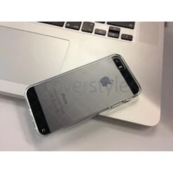 Custodia RetroFlex Con Retro Rigido E Bordo Flessibile Per IPhone 5/5S - Trasparente -Cover Style Negozio custodia retroflex con retro rigido e bordo flessibile per iphone 5 5s trasparente 2