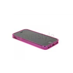 Custodia RetroFlex Con Retro Rigido E Bordo Flessibile Per IPhone 5/5S - Viola -Cover Style Negozio custodia retroflex con retro rigido e bordo flessibile per iphone 5 5s viola 2