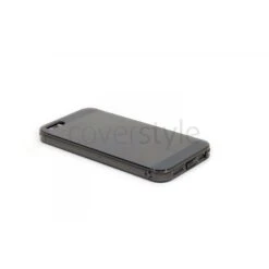 Custodia Ultra Sottile Flessibile Trasparente Anti-Polvere Per IPhone 5/5S - Nero