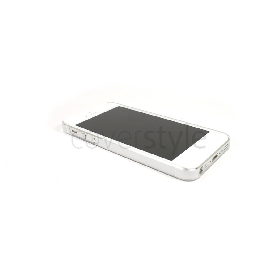 Custodia Ultra Sottile Opaca Per IPhone 5/5S - Trasparente 2 Custodia Ultra Sottile Opaca Per IPhone 5/5S - Trasparente - immagine 2