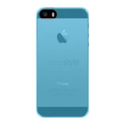 Custodia ZeroFlex 0.3mm Ultra Sottile Flessibile Per IPhone 5/5S - Azzurro -Cover Style Negozio custodia zeroflex 03mm ultra sottile flessibile per iphone 5 5s azzurro 2