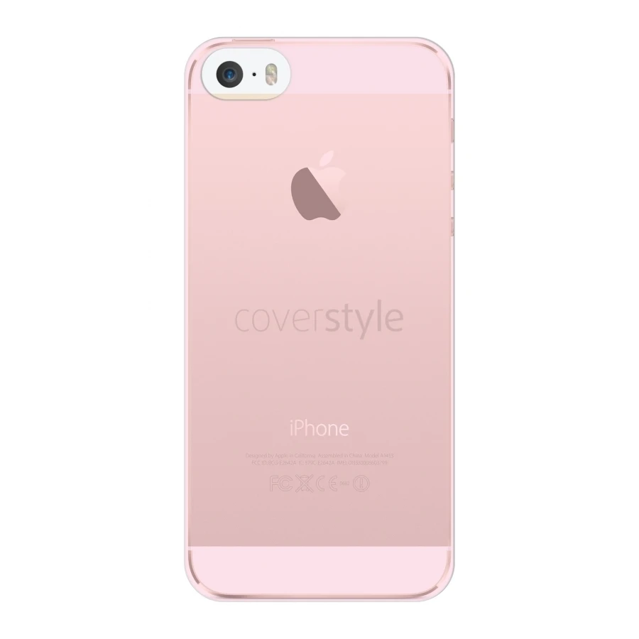 Custodia ZeroFlex 0.3mm Ultra Sottile Flessibile Per IPhone 5/5S - Rosa 2 Custodia ZeroFlex 0.3mm Ultra Sottile Flessibile Per IPhone 5/5S - Rosa - immagine 2
