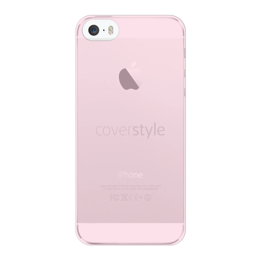 Custodia ZeroFlex 0.3mm Ultra Sottile Flessibile Per IPhone 5/5S - Rosa 1 Custodia ZeroFlex 0.3mm Ultra Sottile Flessibile Per IPhone 5/5S - Rosa