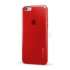 Custodia ZeroFlex 0.3mm Ultra Sottile Flessibile Per IPhone 6 (4.7") - Rosso Trasparente