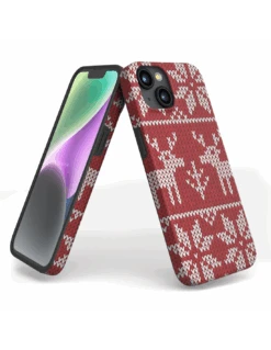 DesignFlex® - Custodia In TPU Flessibile Opaco Per IPhone 14 - Natale -Cover Style Negozio designflex custodia in tpu flessibile opaco per iphone 14 natale 2