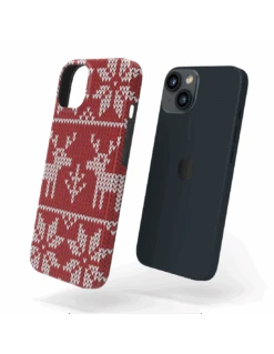 DesignFlex® - Custodia In TPU Flessibile Opaco Per IPhone 14 - Natale -Cover Style Negozio designflex custodia in tpu flessibile opaco per iphone 14 natale 3