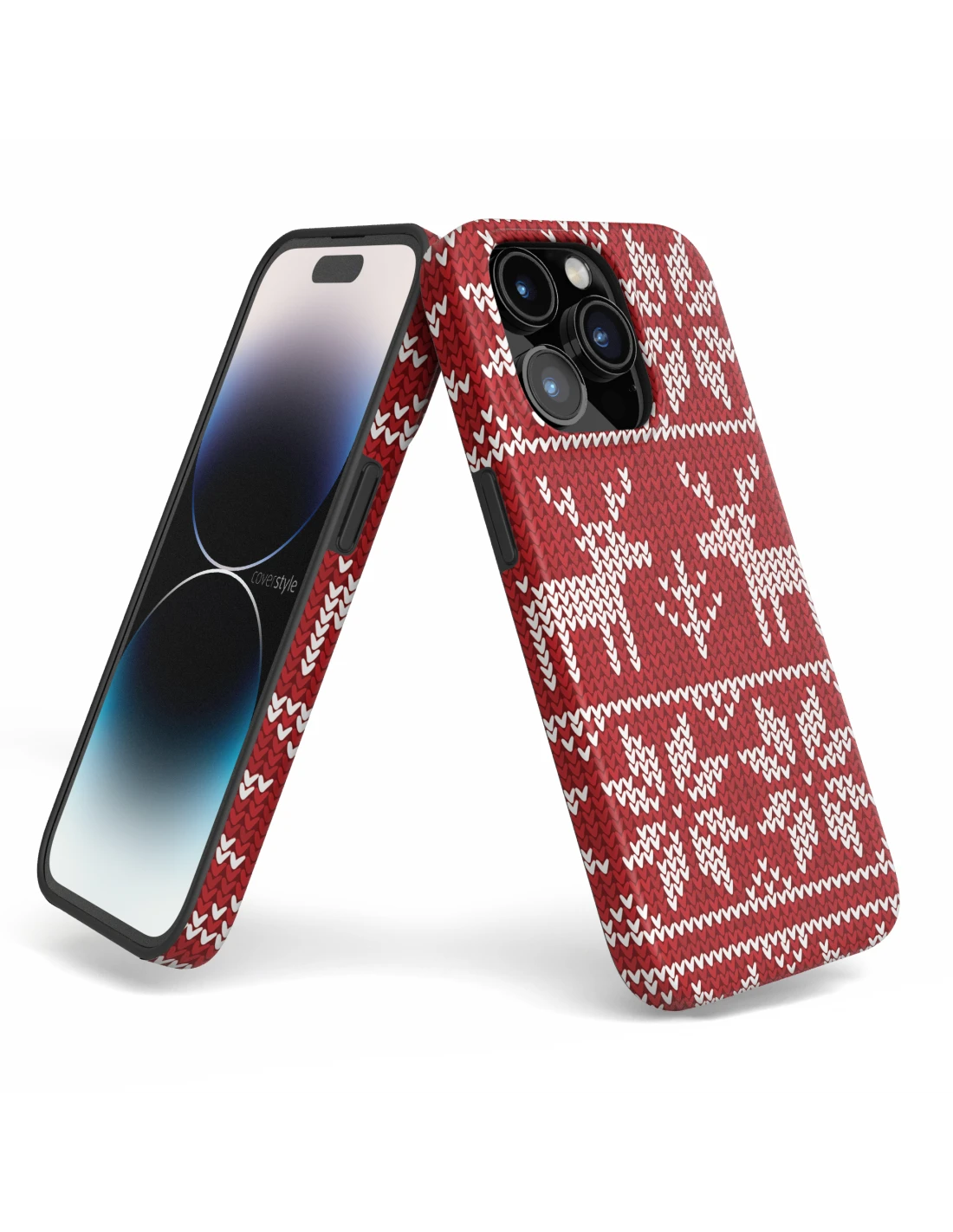 DesignFlex® - Custodia In TPU Flessibile Opaco Per IPhone 14 Pro - Natale 3 DesignFlex® - Custodia In TPU Flessibile Opaco Per IPhone 14 Pro - Natale - immagine 3