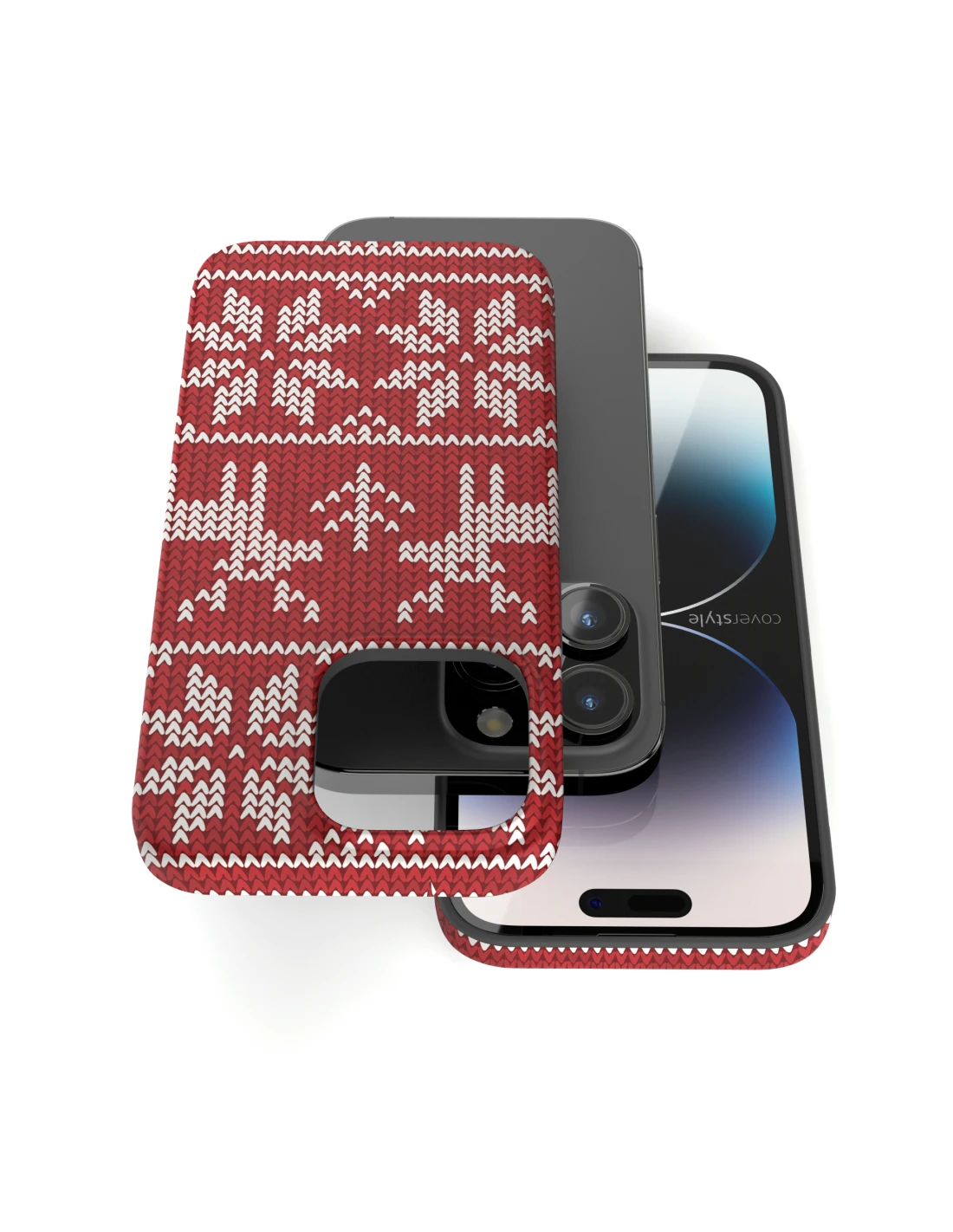 DesignFlex® - Custodia In TPU Flessibile Opaco Per IPhone 14 Pro - Natale 4 DesignFlex® - Custodia In TPU Flessibile Opaco Per IPhone 14 Pro - Natale - immagine 4