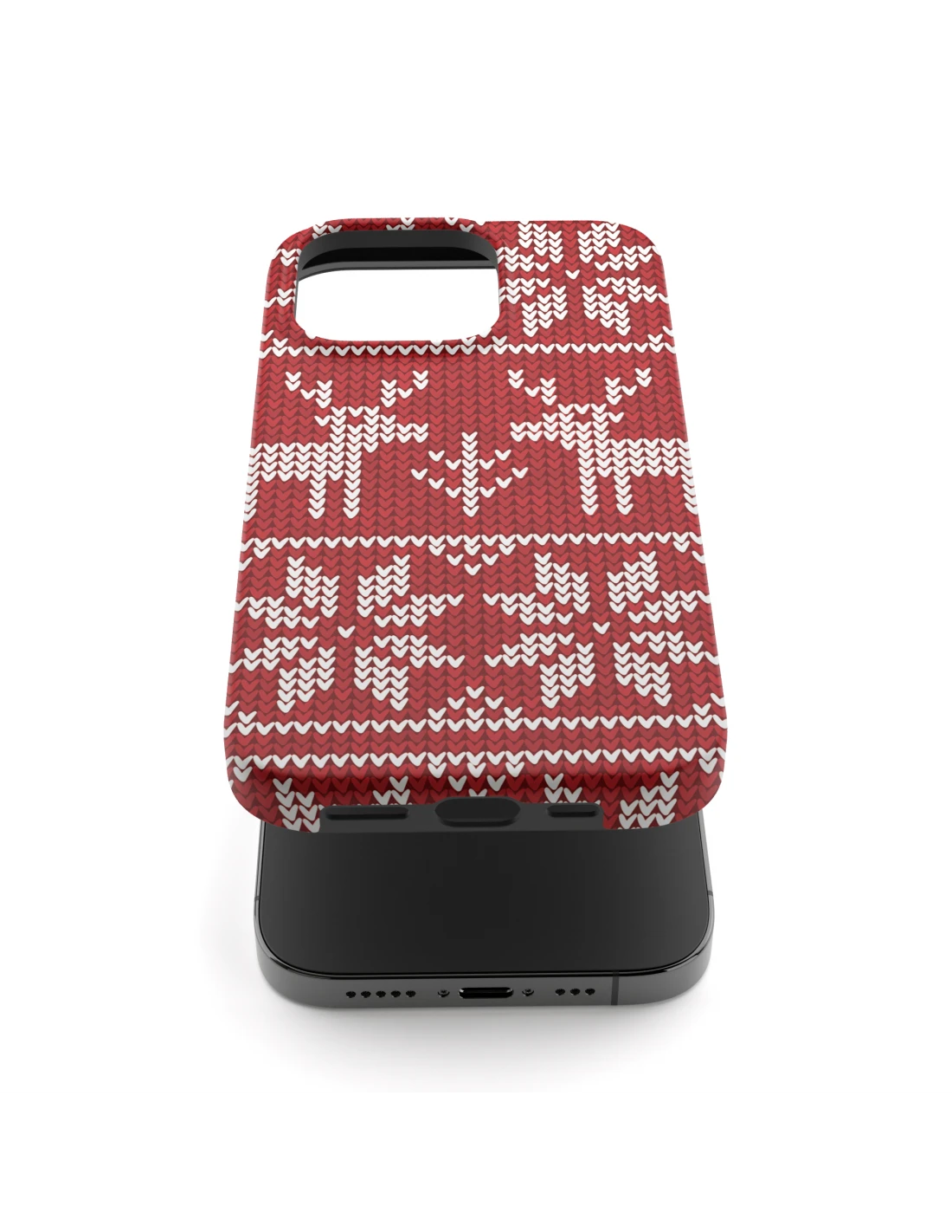 DesignFlex® - Custodia In TPU Flessibile Opaco Per IPhone 14 Pro - Natale 6 DesignFlex® - Custodia In TPU Flessibile Opaco Per IPhone 14 Pro - Natale - immagine 6