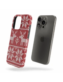 DesignFlex® - Custodia In TPU Flessibile Opaco Per IPhone 15 Pro Max - Natale -Cover Style Negozio designflex custodia in tpu flessibile opaco per iphone 15 pro max natale 4
