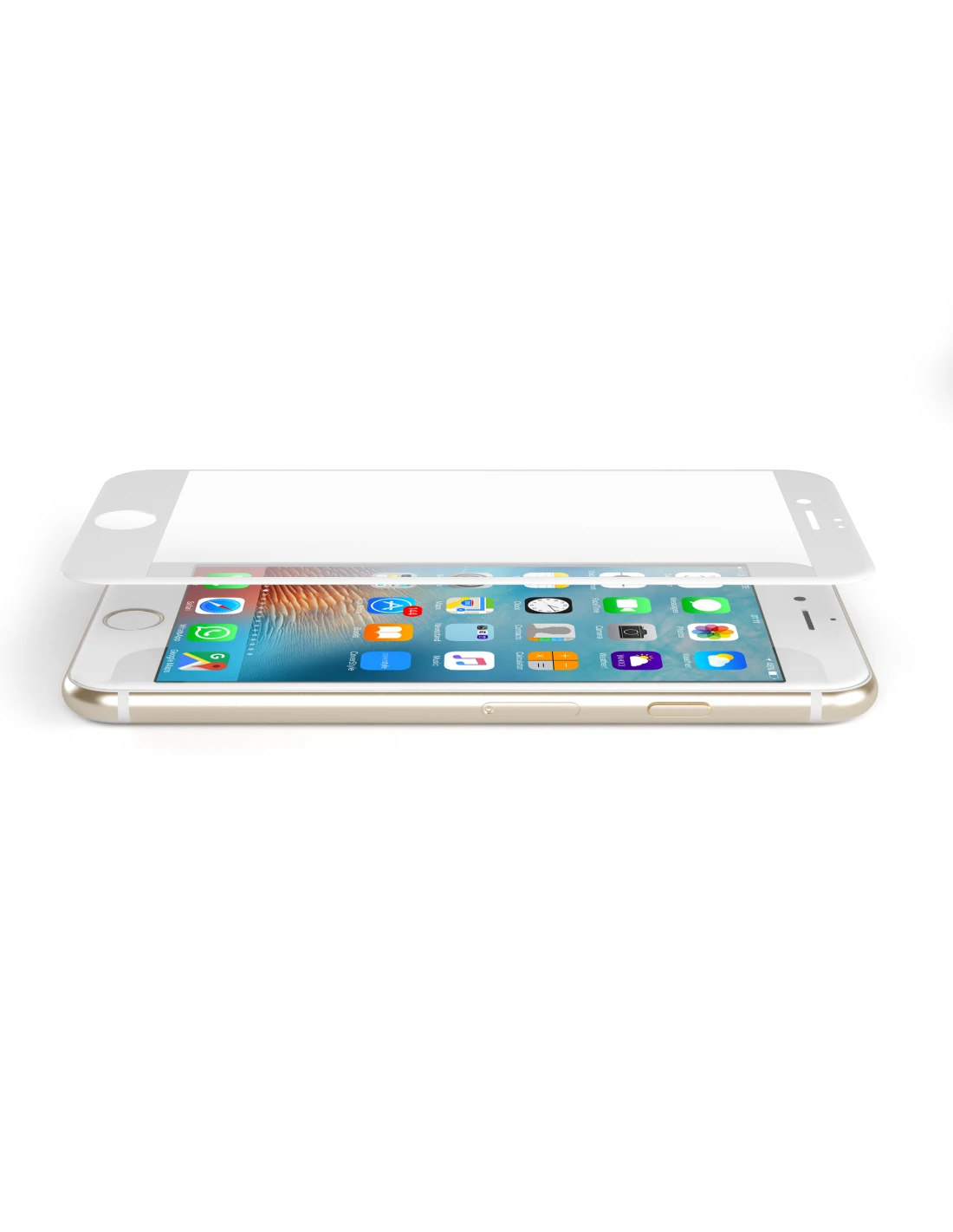 HyperGlass 3D 0.3 - Pellicola TOTALE In Vetro Temperato Qualità A+ Per IPhone 7/8 (4.7") - Bianco 5 HyperGlass 3D 0.3 - Pellicola TOTALE In Vetro Temperato Qualità A+ Per IPhone 7/8 (4.7") - Bianco - immagine 5