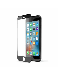 HyperGlass 3D 0.3 - Pellicola TOTALE In Vetro Temperato Qualità A+ Per IPhone 7/8 Plus (5.5") - Nero