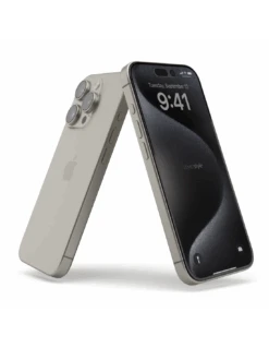 HyperGlass 3D MAT® - Pellicola OPACA In Vetro Temperato 3D Per IPhone 15 Pro Max - Nero -Cover Style Negozio hyperglass 3d mat pellicola opaca in vetro temperato 3d per iphone 15 pro max nero 3