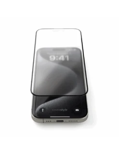 HyperGlass 3D MAT® - Pellicola OPACA In Vetro Temperato 3D Per IPhone 15 Pro - Nero 11 HyperGlass 3D MAT® - Pellicola OPACA In Vetro Temperato 3D Per IPhone 15 Pro - Nero -Cover Style Negozio hyperglass 3d mat pellicola opaca in vetro temperato 3d per iphone 15 pro nero 4