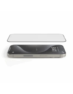 HyperGlass 3D MAT® - Pellicola OPACA In Vetro Temperato 3D Per IPhone 15 Pro - Nero 12 HyperGlass 3D MAT® - Pellicola OPACA In Vetro Temperato 3D Per IPhone 15 Pro - Nero -Cover Style Negozio hyperglass 3d mat pellicola opaca in vetro temperato 3d per iphone 15 pro nero 5