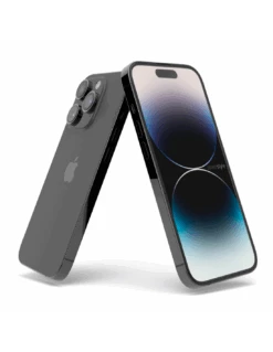 HyperGlass 3D® - Pellicola In Vetro Temperato 3D Per IPhone 14 Pro Max - Nero -Cover Style Negozio hyperglass 3d pellicola in vetro temperato 3d per iphone 14 pro max nero 2