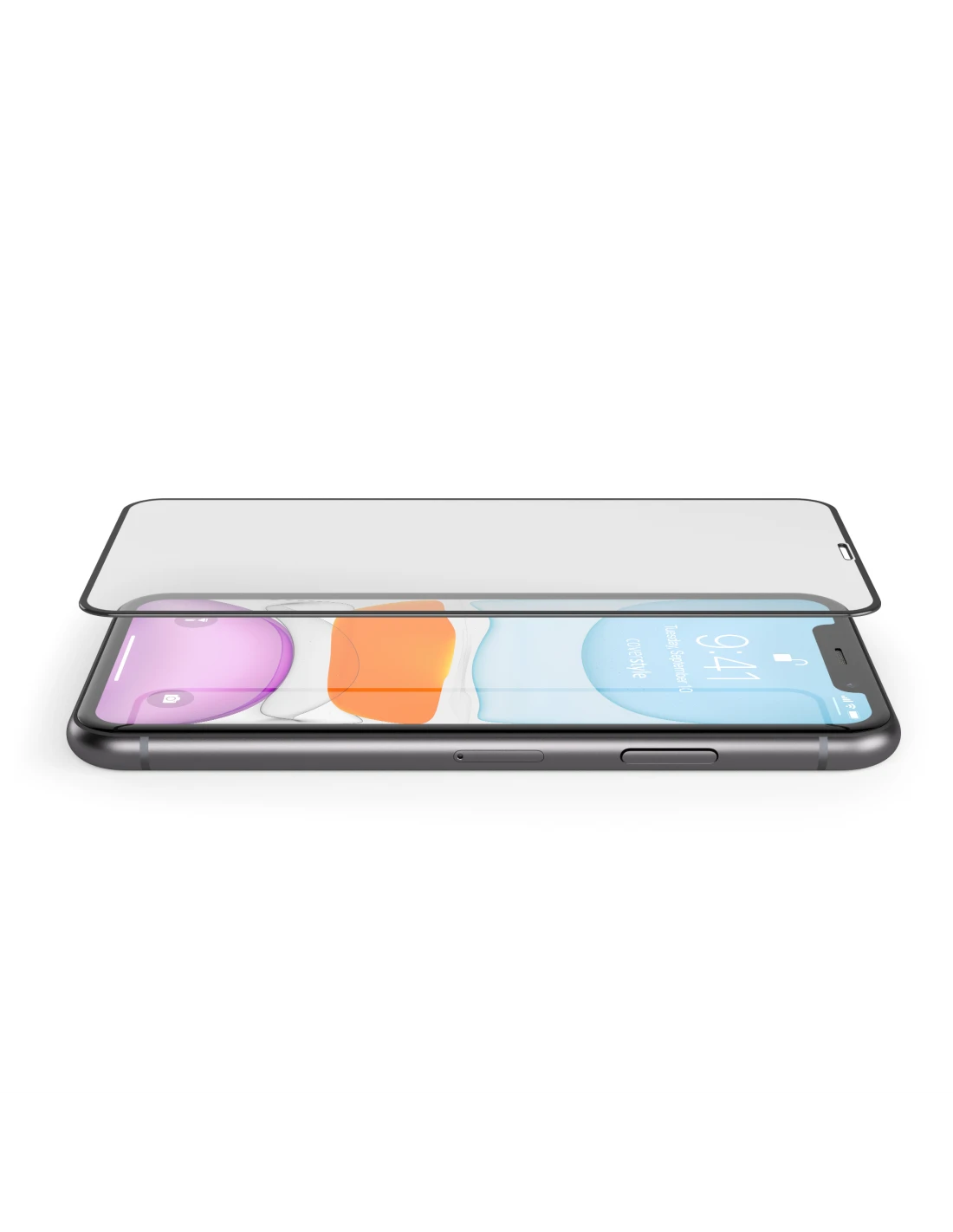 HyperGlass 3D® - Pellicola TOTALE Anti-Polvere In Vetro Temperato 3D Per IPhone 11 (6.1") - Nero 4 HyperGlass 3D® - Pellicola TOTALE Anti-Polvere In Vetro Temperato 3D Per IPhone 11 (6.1") - Nero - immagine 4