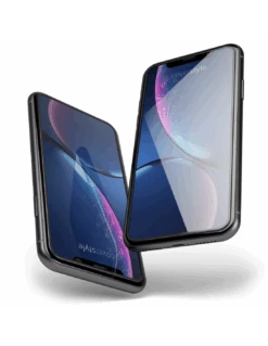 HyperGlass 3D PRO 0.3 - Pellicola TOTALE Anti-Polvere In Vetro Temperato Qualità A+ Per IPhone XR - Nero -Cover Style Negozio hyperglass 3d pro 03 pellicola totale anti polvere in vetro temperato qualita a per iphone xr nero 2