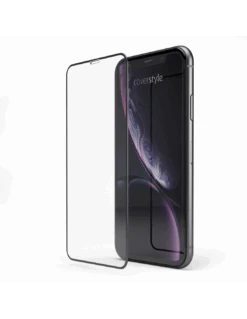 HyperGlass 3D PRO 0.3 - Pellicola TOTALE Anti-Polvere In Vetro Temperato Qualità A+ Per IPhone XR - Nero
