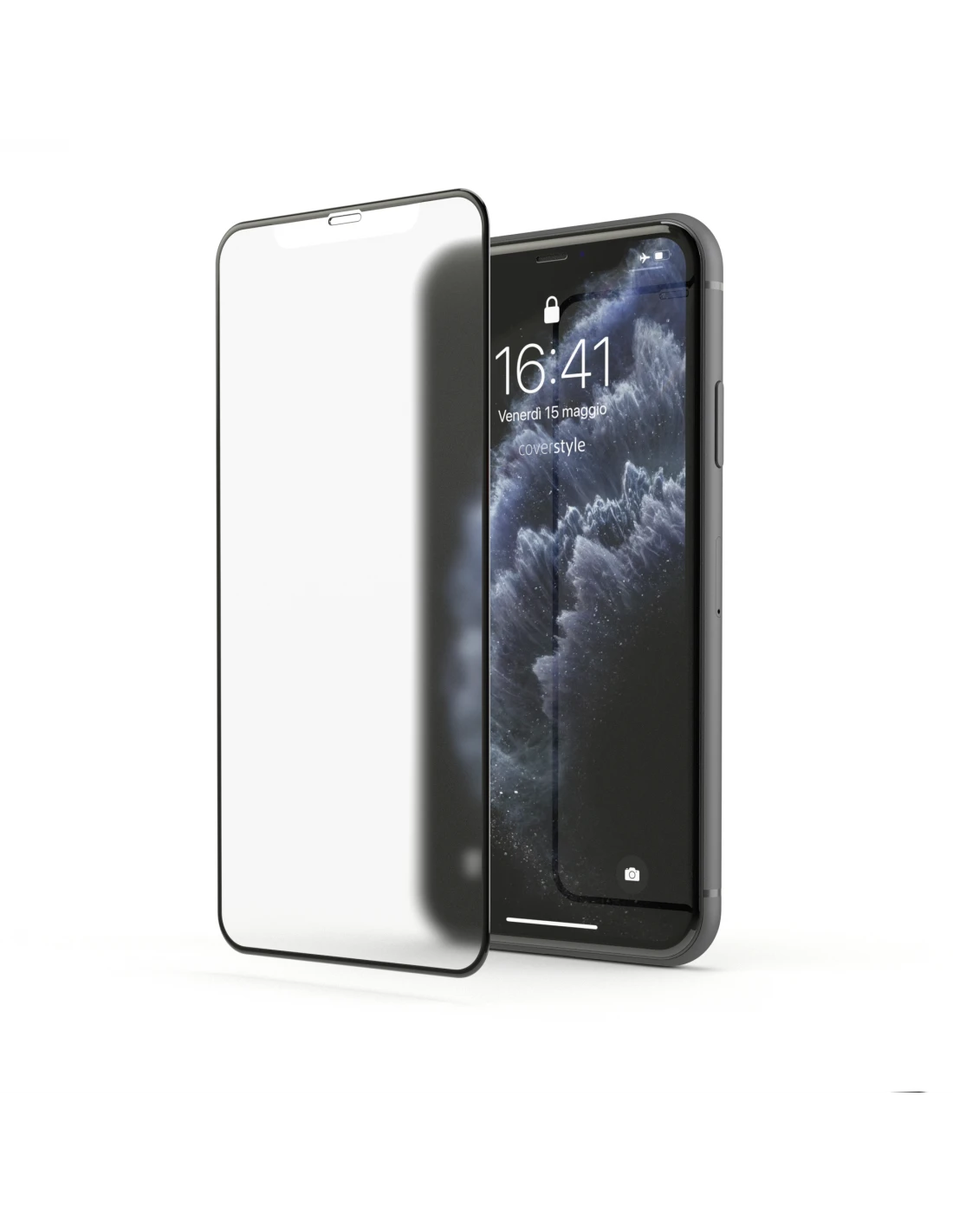 HyperGlass 3D PRO® - Pellicola OPACA In Vetro Temperato 3D Per IPhone 11 (6.1")- Nero 1 HyperGlass 3D PRO® - Pellicola OPACA In Vetro Temperato 3D Per IPhone 11 (6.1")- Nero