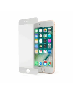 HyperGlass 3D PRO® - Pellicola OPACA In Vetro Temperato 3D Per IPhone 7/8 (4.7")- Bianco