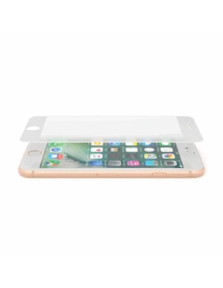 HyperGlass 3D PRO® - Pellicola OPACA In Vetro Temperato 3D Per IPhone 7/8 (4.7")- Bianco -Cover Style Negozio hyperglass 3d pro pellicola opaca in vetro temperato 3d per iphone 78 47 bianco 4