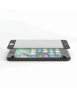 HyperGlass 3D PRO® - Pellicola OPACA In Vetro Temperato 3D Per IPhone 7/8 (4.7")- Nero -Cover Style Negozio hyperglass 3d pro pellicola opaca in vetro temperato 3d per iphone 78 47 nero 4