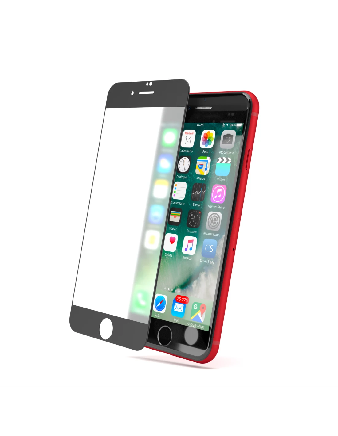 HyperGlass 3D PRO® - Pellicola OPACA In Vetro Temperato 3D Per IPhone SE (2020")- Nero 2 HyperGlass 3D PRO® - Pellicola OPACA In Vetro Temperato 3D Per IPhone SE (2020")- Nero - immagine 2