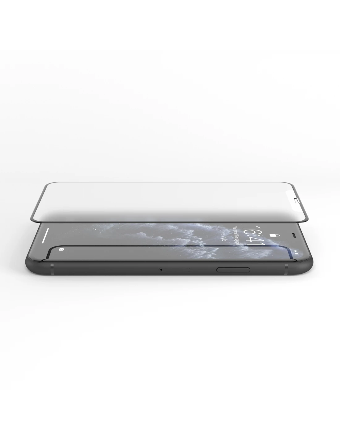 HyperGlass 3D PRO® - Pellicola OPACA In Vetro Temperato 3D Per IPhone XR - Nero 5 HyperGlass 3D PRO® - Pellicola OPACA In Vetro Temperato 3D Per IPhone XR - Nero - immagine 5