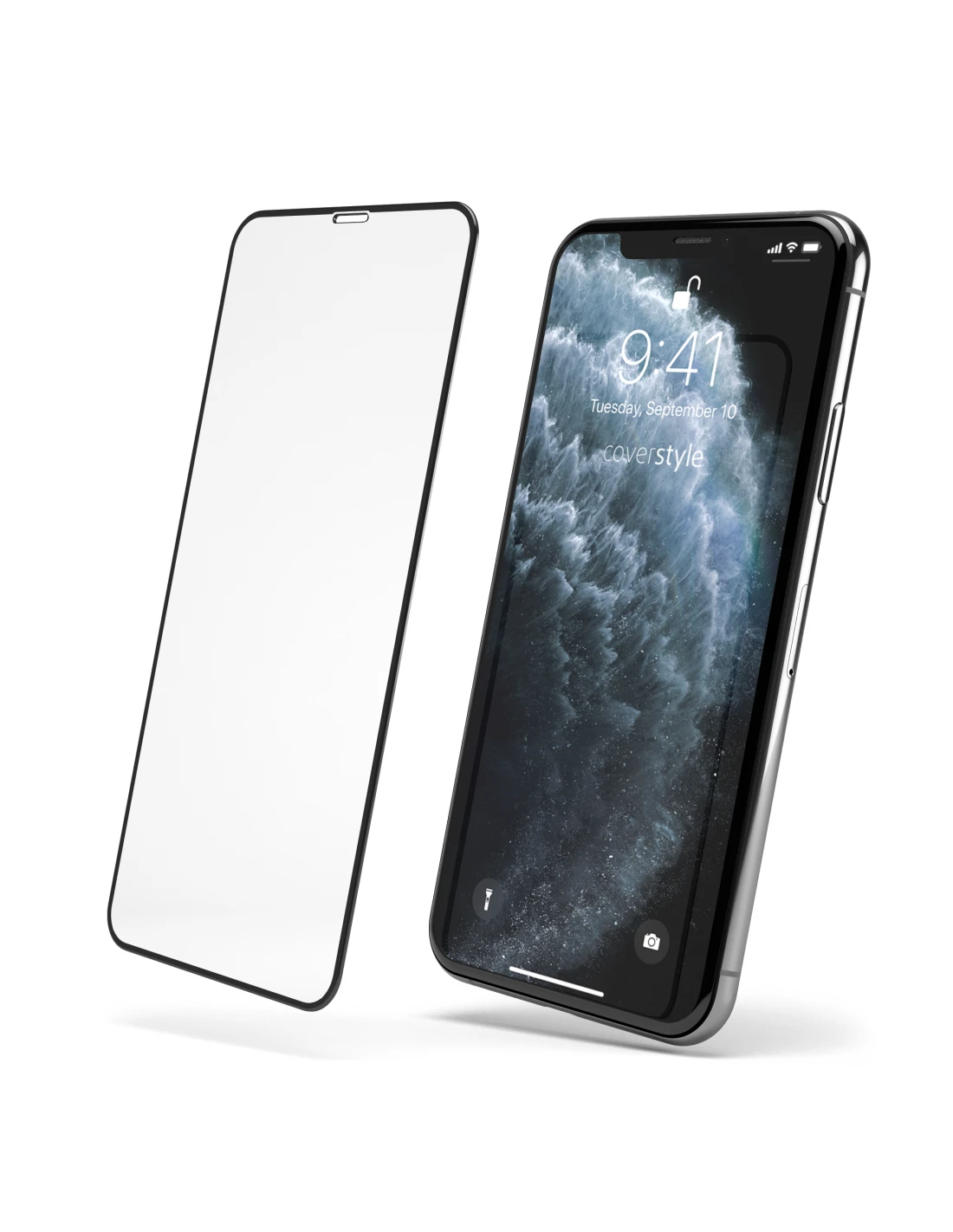 HyperGlass 3D PRO® - Pellicola TOTALE Anti-Polvere In Vetro Temperato 3D Per IPhone 11 Pro Max (6.5") - Nero 2 HyperGlass 3D PRO® - Pellicola TOTALE Anti-Polvere In Vetro Temperato 3D Per IPhone 11 Pro Max (6.5") - Nero - immagine 2