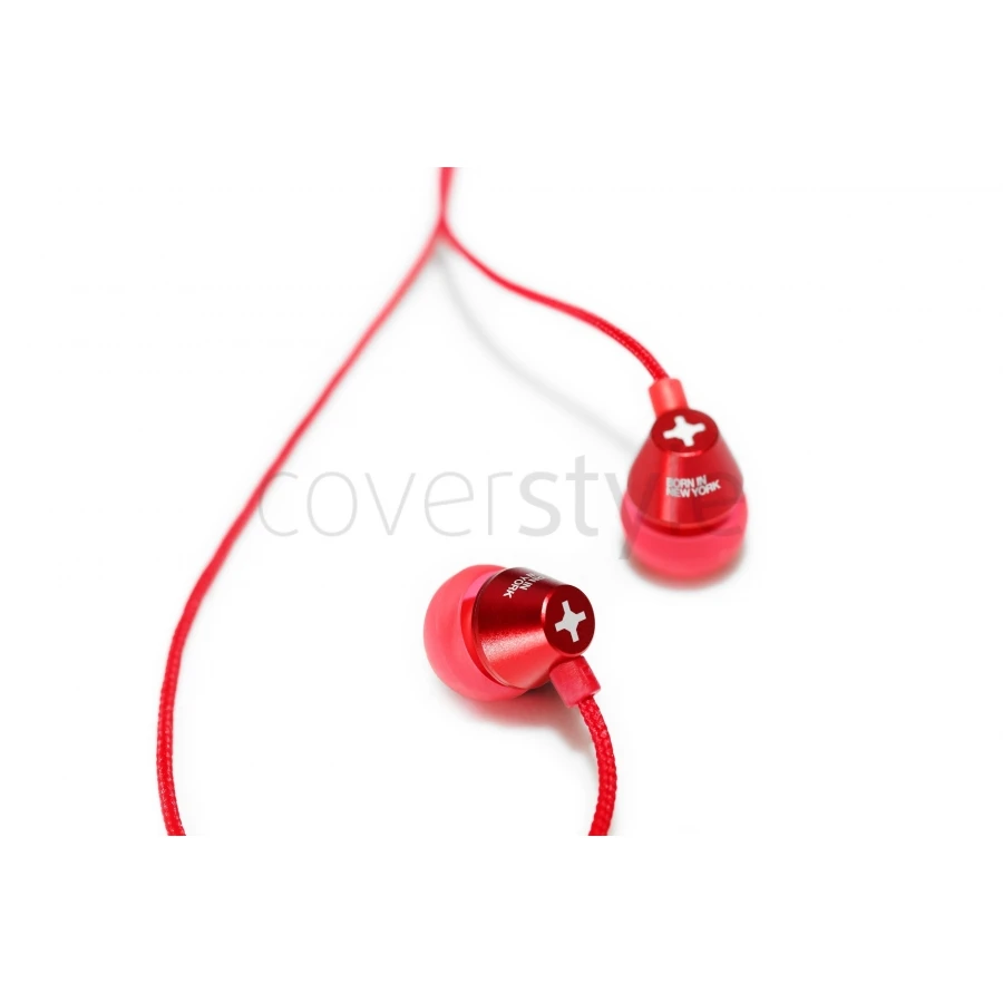 Id America - Auricolari In-Ear Metropolitan In Alluminio - Brilliant Red 3 Id America - Auricolari In-Ear Metropolitan In Alluminio - Brilliant Red - immagine 3