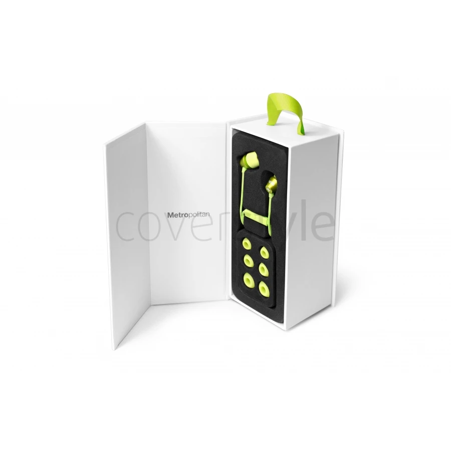 Id America - Auricolari In-Ear New Metropolitan In Alluminio - Verde 3 Id America - Auricolari In-Ear New Metropolitan In Alluminio - Verde - immagine 3