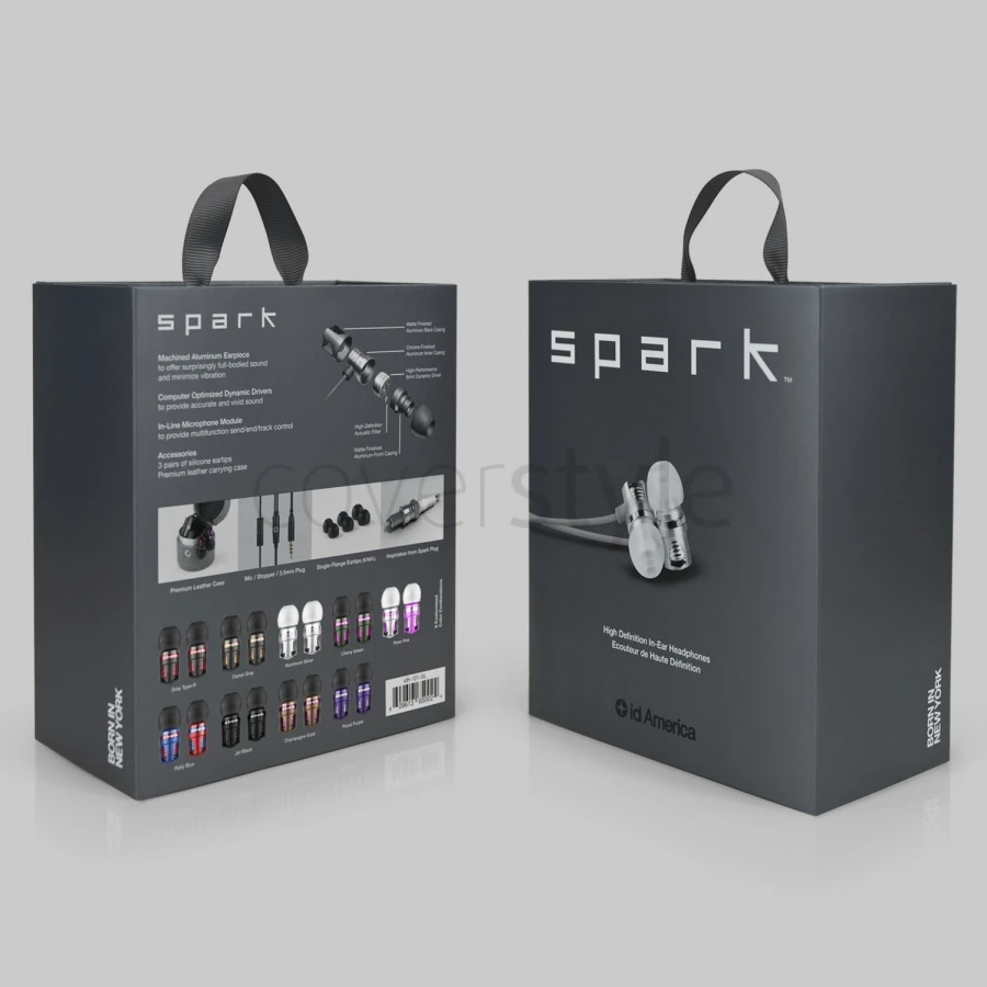 Id America - Auricolari Spark In Alluminio HD - Aluminium Silver 3 Id America - Auricolari Spark In Alluminio HD - Aluminium Silver - immagine 3